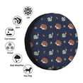 thumbnail image 4 of Fotbe Hedgehog And Snail Funda de Llanta de Repuesto con Estampado, Engrosada, Ajuste Universal para Jeep, Remolque, RV, SUV, Camión-16 inch, 4 of 6