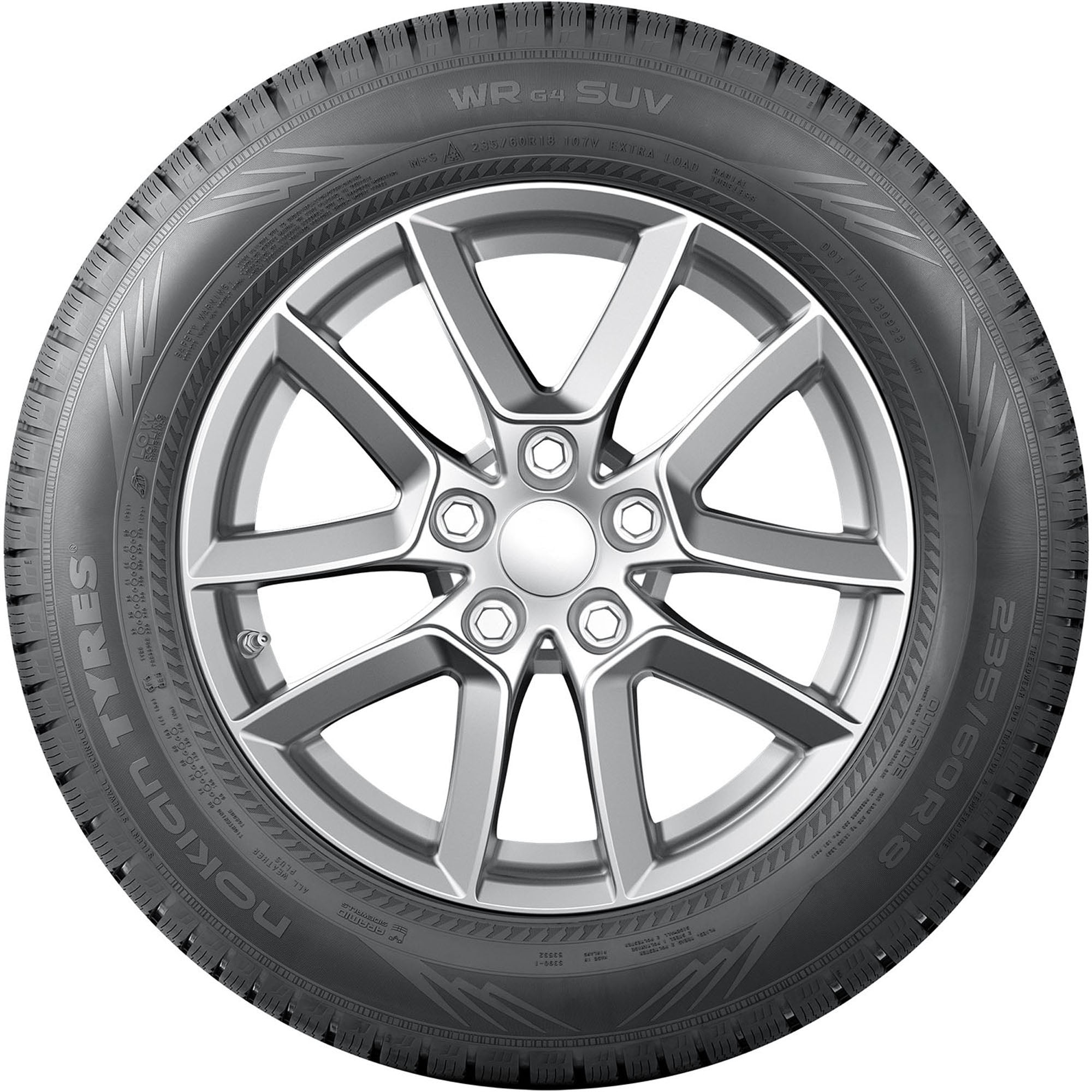 G4 105V All SUV/Crossover Nokian XL 235/55R19 Tire Weather WR SUV