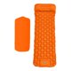 thumbnail image 1 of Colchoneta inflable para dormir, colchoneta para acampar con almohada, colchoneta ligera ultraligera para acampar, colchón para tienda de campaña al Naranja, 1 of 8