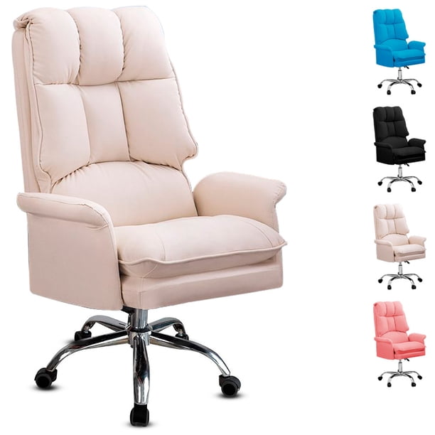 Silla de Escritorio Gaon Be The Boss Ergonómica Ajustable Piel Sintetica Jumbo Blanco