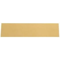 Blank Brass Engraving Plate 1.5in x 5.875in