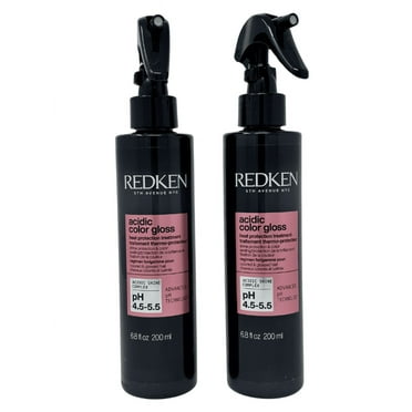 Redken Acidic Glass Gloss Heat Protection Treatment - 2 Pack (6.8oz Each)