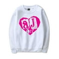 thumbnail image 3 of AJ Lee Heart Logo Merch Crewneck Sweatshirts Cosplay Women Men Fashion Long Sleeve Stylish Y2K Design Top, 3 of 7