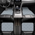 thumbnail image 7 of Zufioo Nautical1 Print Car Floor Mats Four-piece Set, Car Interior Accessories - Corrosion-resistant, Non-Slip, Suitable for Cars, Trucks, Vans, 7 of 7