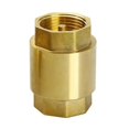 thumbnail image 1 of Versatile Brass Check Heavy Duty 1 Inch Brass Check Vertical Check Valves Simple Install Suitable for Water Oil & More, 1 of 4