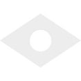 thumbnail image 4 of 22"W x 14 5/8"H x 6"ID x 7 3/4"C x 1"P Diamond Architectural Grade PVC Contemporary Ceiling Medallion, 4 of 11