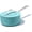 Caribbean Blue, variant on 3.5QT Nonstick Ceramic Sauce Pan with Lid Soup Pot Even Heat Distribution, Non Toxic PFAS-Free Small Cooking Pot for All Stovetops (Induction/Gas/Electric), Oven Safe 500 ° F, Cream