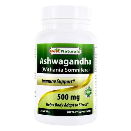 Best Naturals - Ashwagandha Immune Support - 120 (Best Way To Take Ashwagandha)