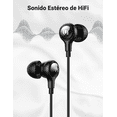 thumbnail image 2 of Audifonos Tipo C Ugreen con Manos Libres y Cancelación de Ruido Negro, 2 of 5