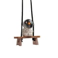 thumbnail image 2 of Opvise Car Swing Astronaut Hanging Decoration Resin Craft Auto Rearview Mirror Cartoon Spaceman Pendant Ornament Interior Accessories, 2 of 8