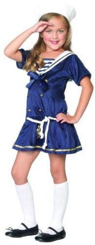 child sailor costume girl