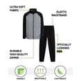 thumbnail image 2 of RBX Boys Sweatsuit Set Tech Fleece Zip-up Puffer Jacket and Jogger Sweatpants Athletic Outfit 2 Piece, 2 of 7