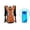 Orange, variant on Hydration Pack, Insulated Hydration Backpack with 2L Water Bladder and Storage, Hiking Backpack for Men, Women, Cycling, Camping Blue