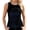 Black, variant on Sleeveless Crew Neck Women Slim Fit Ribbed Tank Tops Camisole
