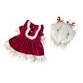 thumbnail image 1 of Déguisement Festif pour Animal de Compagnie, Longue Robe en Polyester Duveteux pour Chiens et Chats, Séance Photo de Fête, Tenue Intérieure Extérieure, 1 of 6