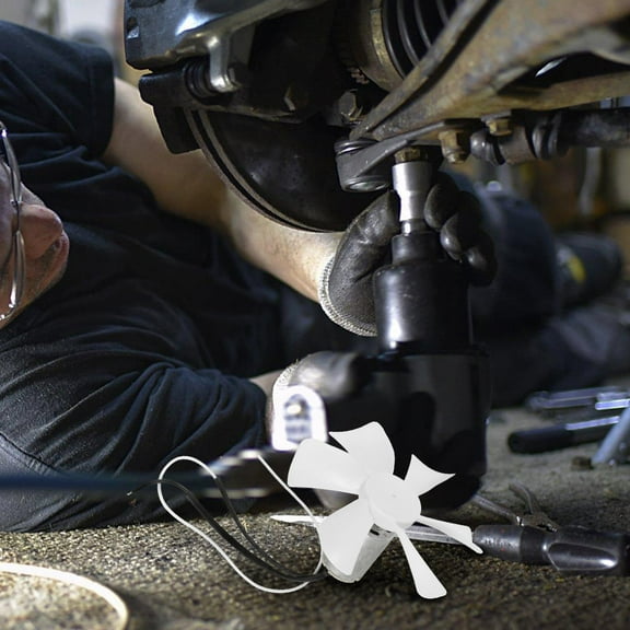 KALLORY High Efficiency White RV Vent Fan Replacement for Bathroom, Camper, Trailer, and Roof Ventilation