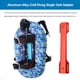 thumbnail image 5 of Adaptador de tanque único de buceo Yuarrent componente Deportes acuáticos Rojo, 5 of 6