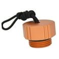 thumbnail image 4 of Tapa antipolvo para buceo, cubierta de válvula de tanque Din con cuerda, cubierta protectora ligera y resistente, tapón antipolvo para piezas de Hilo ExternoNaranja, 4 of 8