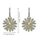 thumbnail image 2 of Pendientes para mujer, regalos para mujer, pendientes de diamantes de imitación, pendientes de flores con forma de corazón para niña dulce, pendientes colgantes, 2 of 4