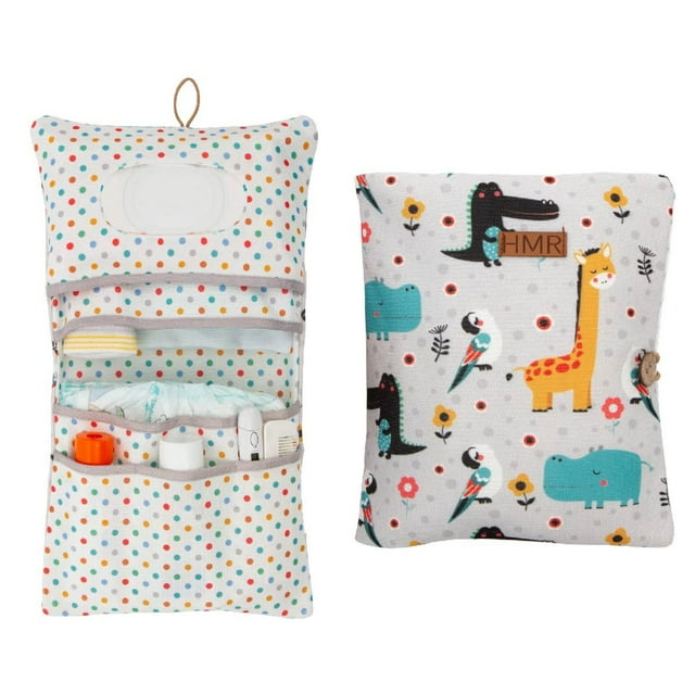 Organizador Compacto y Plegable para Pañales de Bebé HAMUR HOME 19x22 cm