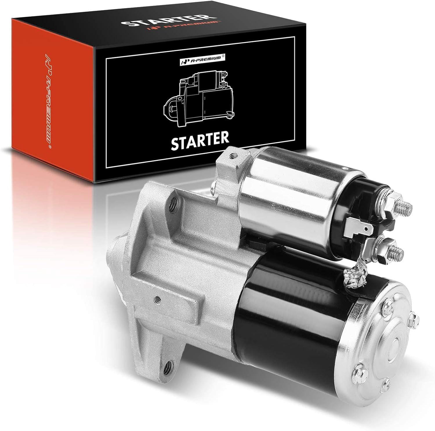 A-Premium Starter Motor Compatible with Dodge Durango 11-20 & Ram 1500 11-20 2500 3500 11-18 & Jeep Grand Cherokee 05-20 Commander 06-10 5.7L 12V 1.4KW 10 Teeth CW Replace# M000T20972 56044736AB