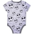 thumbnail image 3 of Disneys Night Before Christmas 3 Pack Short Sleeve Creeper for Baby, Romper Bodysuit Set, 3 of 7