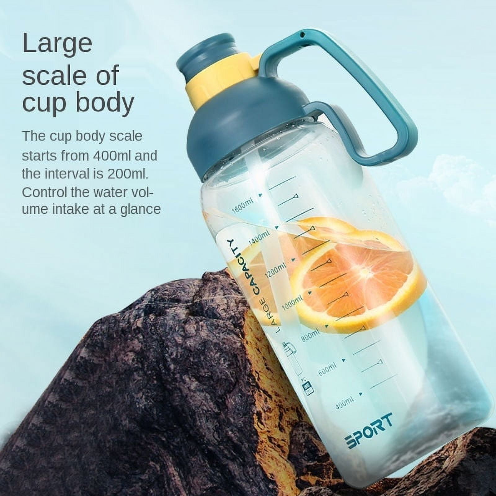 60 PC Bulk Plastic Sport Water Bottles 7 18 oz