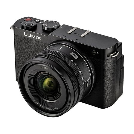 Panasonic LUMIX S9 Full-Frame Mirrorless Camera with S 18-40mm F4.5-6.3   50mm 1.8 Lens, Compact, Lightweight Body, Perfect for Social Media and Travel, DC-S9WK
