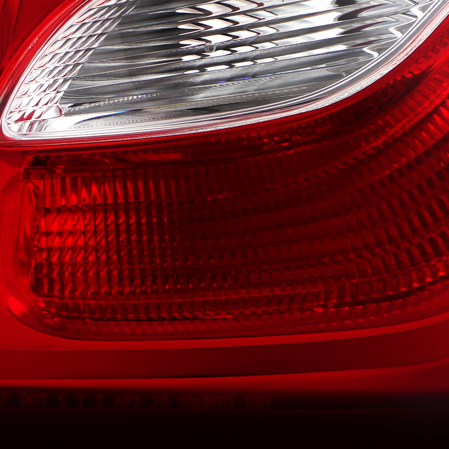 AKKON - Fits 2018 2019 2020 Chevy Equinox w/Incandescent Chrome Red Tail Light Brake Lamp Outer Passenger Right Side Replacement