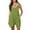 Green, variant on Mrat Women's High Waisted Pants Womens Summer Casual Sleeveless Straps Rompers Loose One-Piece Jumpsuit Shorts Overalls with Pockets Casual Lightweight Pants S-49 Green m
