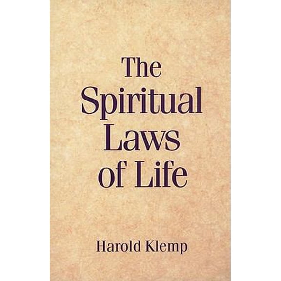 Pre-Owned The Spiritual Laws of Life (Paperback) 1570433372 9781570433375