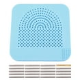 thumbnail image 2 of Paper Quilling Board, Storage Drawer, ABS Material, Quilling Tool for Crafts Making with 20Pcs Pins, Paper Strip Winding Disc, 2 of 7