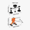 thumbnail image 6 of VEVOR 56PCS Car Body Dent Puller With Golden Dent Puller Bridge Lifter Tool Paintless Hail Remover Repair Kit, 6 of 9