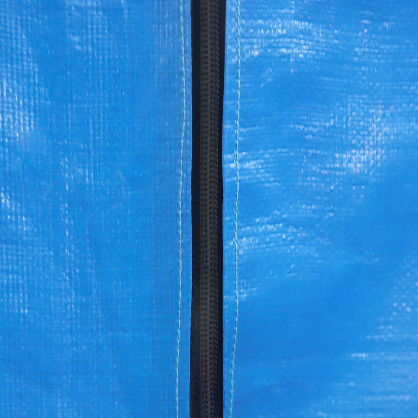 Blue Metal Pe 3x1.8x1.8 Carport Metal Frame Waterproof Cloth Outdoor Parking Shed