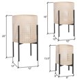 thumbnail image 6 of Haven Modern Basket Planters (Set of 3), 6 of 6