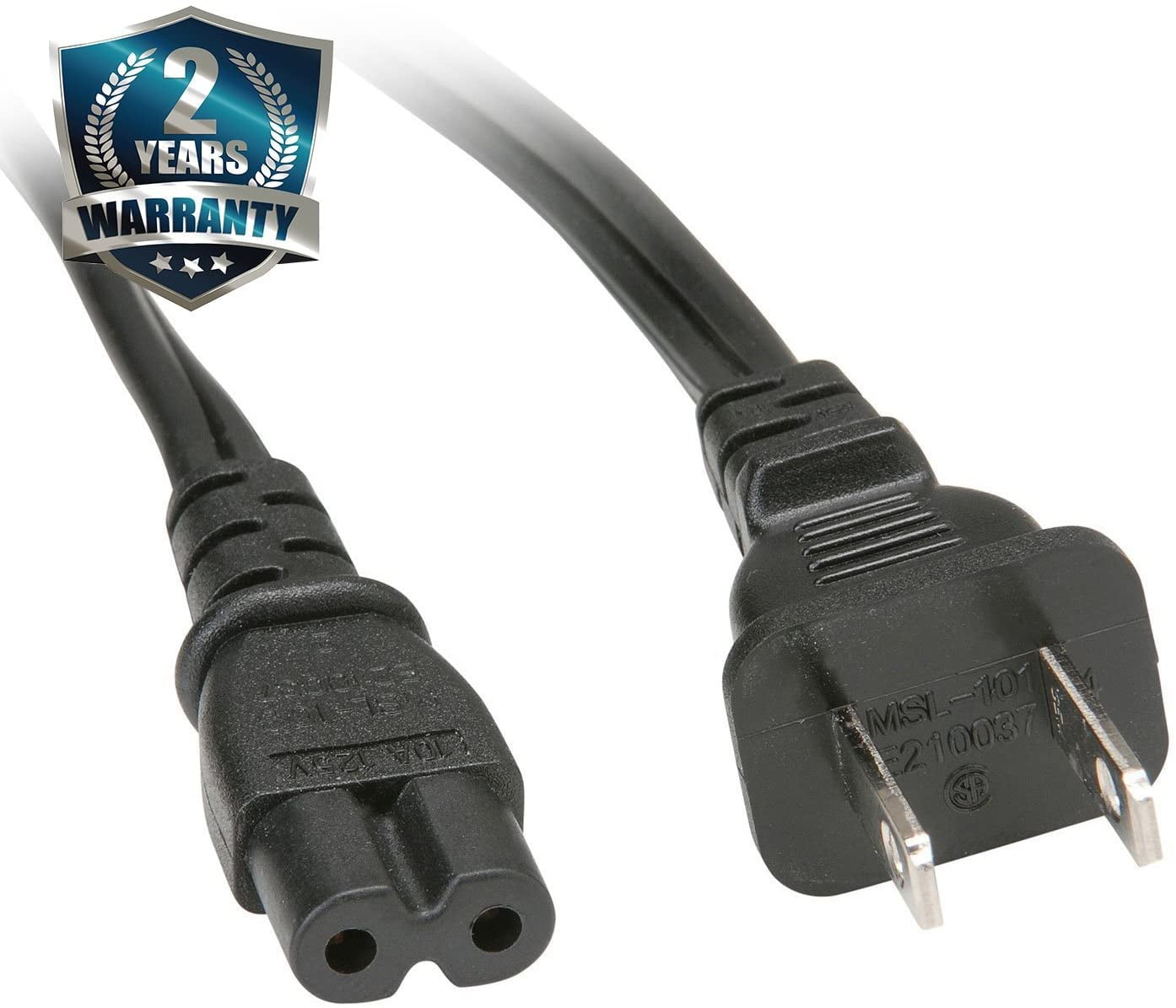 Omnihil AC Power Cord Compatible with LG 4K and LED TVs 43" 49" 55" 60