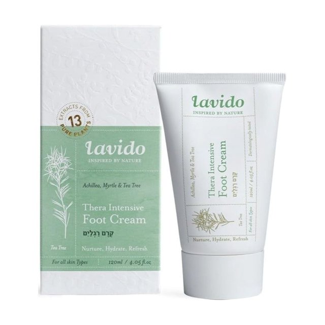 Crema para pies Lavido Natural Thera Intensive 120 ml