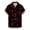 Black, variant on IROINNID Men's Casual Valentine's Day Heart Printed Blouse With Pocket