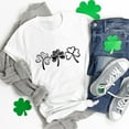 thumbnail image 2 of QIPOPIQ T-Shirts à Manches Courtes pour Femmes à Col Rond T-Shirts de la Saint-Patrick Hauts Shamrock T-Shirt Vert Chemise Chemise T-Shirts de la Saint-Patrick Tee T-Shirt T-Shirts Imprimés de Fête T-Shirts Graphiques Aubaines, 2 of 7