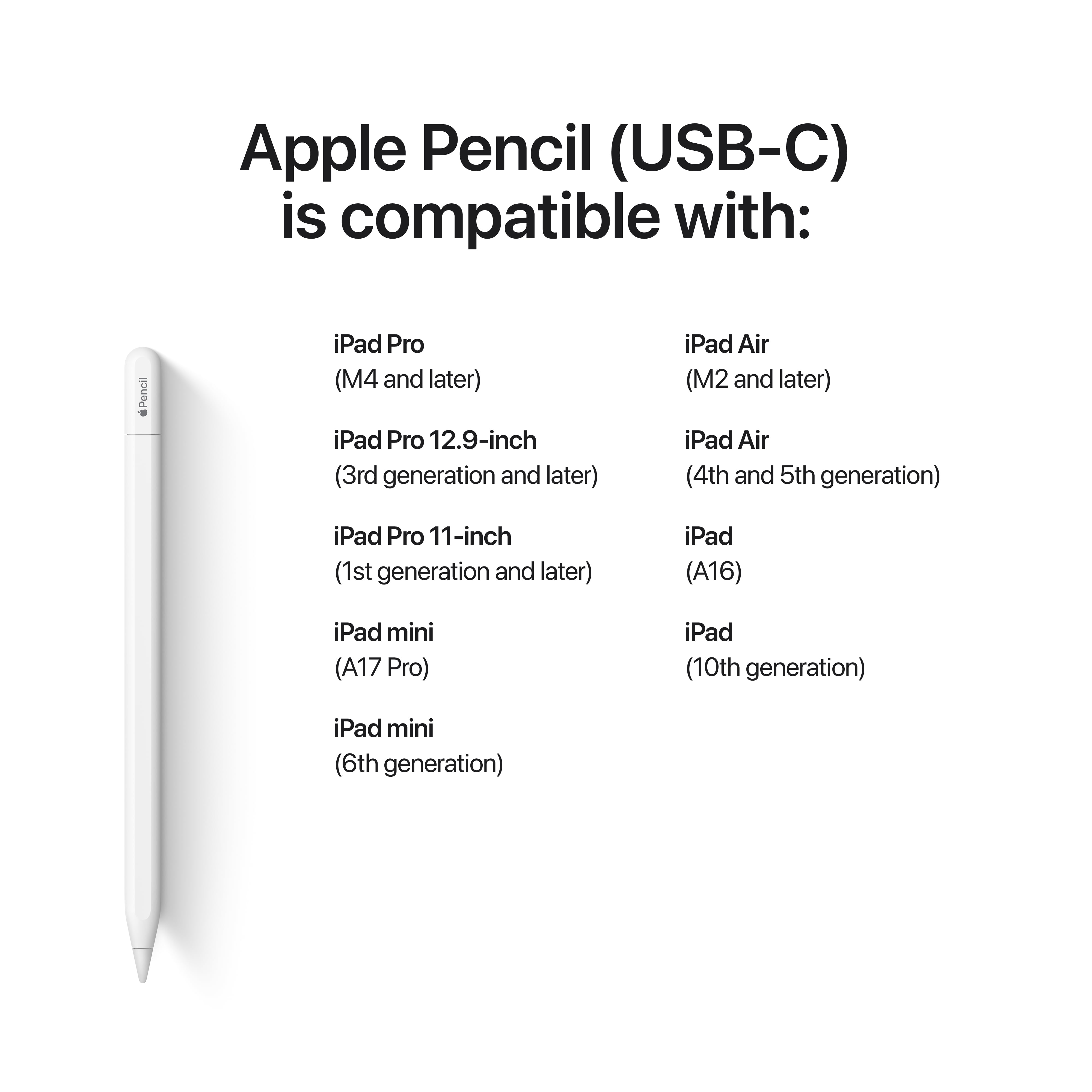 Apple Crayon (USB-C)