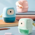 thumbnail image 1 of MTBLYS Auto Feed Pencil Sharpener Alloy Steel Cutter Handheld Fits Round Triangular Hexagonal Pencils Solid Base Large Shavings Box 1 Piece Home Use, 1 of 7