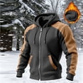 thumbnail image 1 of Ceisia Men's Regular-Fit Hooded Full-Zip Color-Blocked Quilted Hoodie Multi-Style Gift, 1 of 8