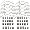 thumbnail image 3 of 100Pcs Stainless Steel Greenhouse Clips Durable Glass Frame Fixing Clamp, 3 of 8