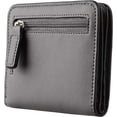 thumbnail image 5 of Wallet Women Rfid Blocking Small Compact Bifold Luxury Leather Pocket Wallet Ladies Mini Purse with ID Window, 5 of 14