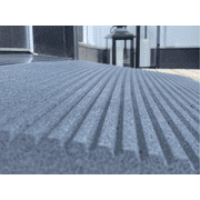 EZ-ACCESS TRANSITIONS® Angled Entry Mat - 2.5in - Blk