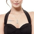 thumbnail image 3 of Pavé Bar Drop Pearl Pendant, 3 of 3