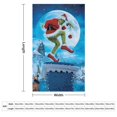 thumbnail image 2 of Manta de tela de superficie vertical súper suave de varios tamaños de Grinch, acogedora y cálida, adecuada para cama, sofá, campamento, viajes, para todas las estaciones, liviana y compacta de 30 x, 2 of 8