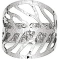 thumbnail image 4 of Sterling Silver Rhodium-Plated Adjustable Ring, 4 of 5