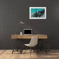 thumbnail image 3 of Wood, Abby 24x17 White Modern Wood Framed Museum Art Print Titled - Gray Seal, 3 of 4