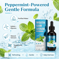 thumbnail image 4 of Gum Restore Drops, Advanced Oral Hygiene Liquid for Teeth & Gum Support, Natural Mint Breath Freshener, Alcohol-Free Mouth Drops for Daily Oral Care, Soothing Formula, 2 Fl Oz, 4 of 8